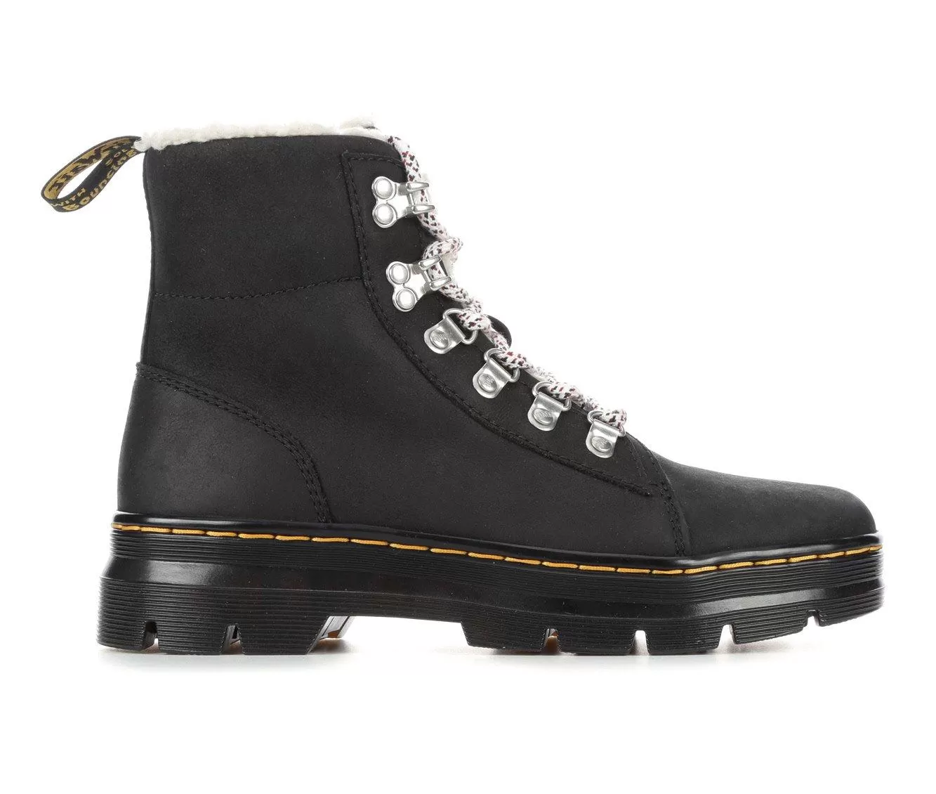 Women's Dr. Martens Combs Fleece Combat Boots 3 Women's Dr. Martens Combs Fleece Combat Boots