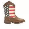 Kids' Natural Steps Toddler & Little Kid Stripes Cowboy Boots -Boots Shop 1 16