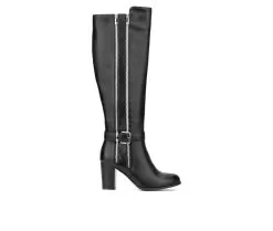 Women's New York And Company Andrina Knee High Heeled Boots
