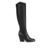 Women's Franco Sarto Glenice 2 Wide Calf Knee High Heeled Western Boots