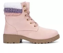 Girls' Olivia Miller Little Kid & Big Kid Cecilia Lace-Up Boots