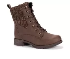 Women's LUKEES By MUK LUKS Hiker Everest Combat Boots -Boots Shop 2 317