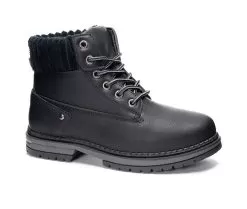 Women's Dirty Laundry Alpine Sweater Cuff Lace-Up Boots -Boots Shop 2 343