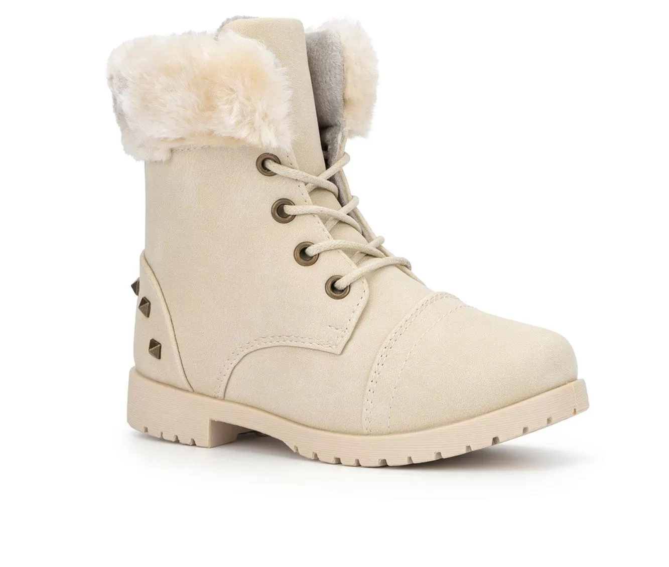 Girls' Olivia Miller Toddler Sofia Lace-Up Boots 5 Girls' Olivia Miller Toddler Sofia Lace-Up Boots - Image 3