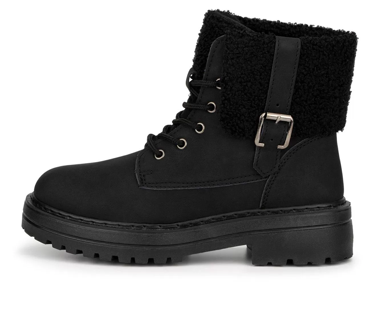 Women's Olivia Miller Nicolette Lace-Up Boots 5 Women's Olivia Miller Nicolette Lace-Up Boots - Image 3