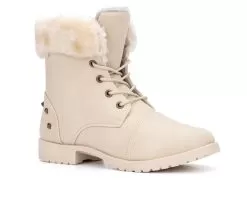 Girls' Olivia Miller Little Kid & Big Kid Odessa Lace-Up Boots -Boots Shop 2 414