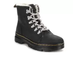 Women's Dr. Martens Combs Fleece Combat Boots 10 Women's Dr. Martens Combs Fleece Combat Boots -Boots Shop 2 702