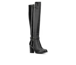 Women's New York And Company Andrina Knee High Heeled Boots -Boots Shop 2 846