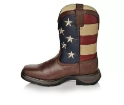 Boys' Durango Little Kid & Big Kid 8 Inch Patriotic Cowboy Boots -Boots Shop 3 2