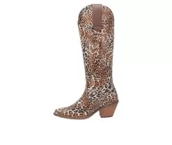 Women's Dingo Boot Cheetah Cowgirl Western Boots -Boots Shop 3 24