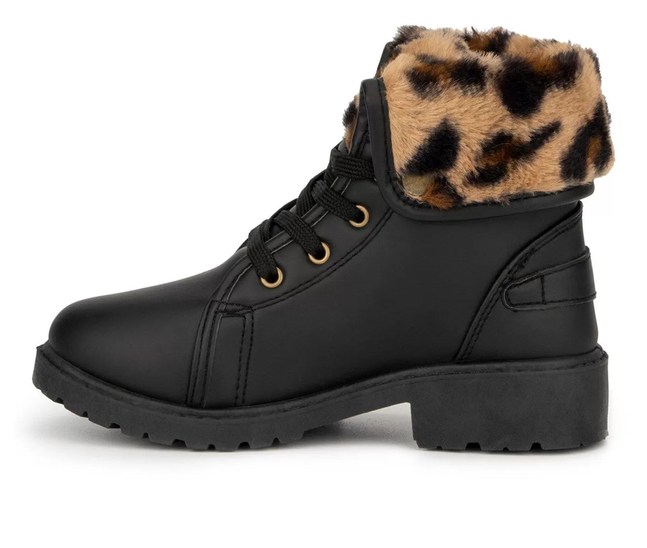 Girls' Olivia Miller Little Kid & Big Kid Alivia Lace-Up Boots 6 Girls' Olivia Miller Little Kid & Big Kid Alivia Lace-Up Boots - Image 4