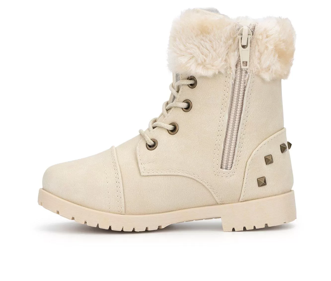 Girls' Olivia Miller Toddler Sofia Lace-Up Boots 6 Girls' Olivia Miller Toddler Sofia Lace-Up Boots - Image 4