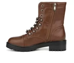 Women's New York And Company Cruz Lace-Up Boots -Boots Shop 3 437