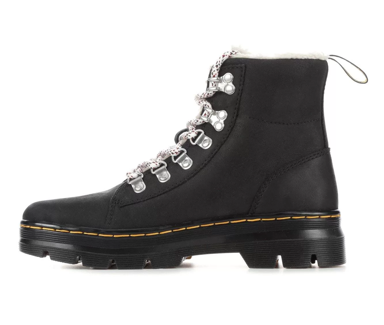Women's Dr. Martens Combs Fleece Combat Boots 6 Women's Dr. Martens Combs Fleece Combat Boots - Image 4