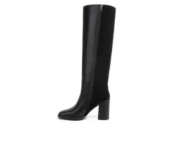 Women's Franco Sarto Stevie Tall Knee High Heeled Boots -Boots Shop 3 840