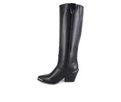 Women's XOXO Ella Knee High Heeled Boots -Boots Shop 3 848