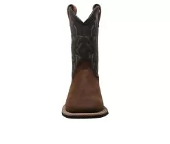Men's AdTec 12" Work Western Square Toe Cowboy Boots -Boots Shop 3 9
