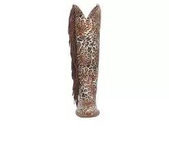 Women's Dingo Boot Cheetah Cowgirl Western Boots -Boots Shop 4 24