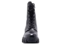 Women's Chelsea Crew Scoop Combat Boots -Boots Shop 4 324