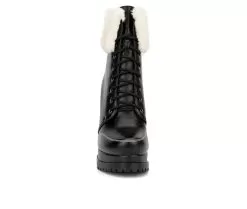 Women's Torgeis Pearl Platform Lace-Up Boots -Boots Shop 4 352