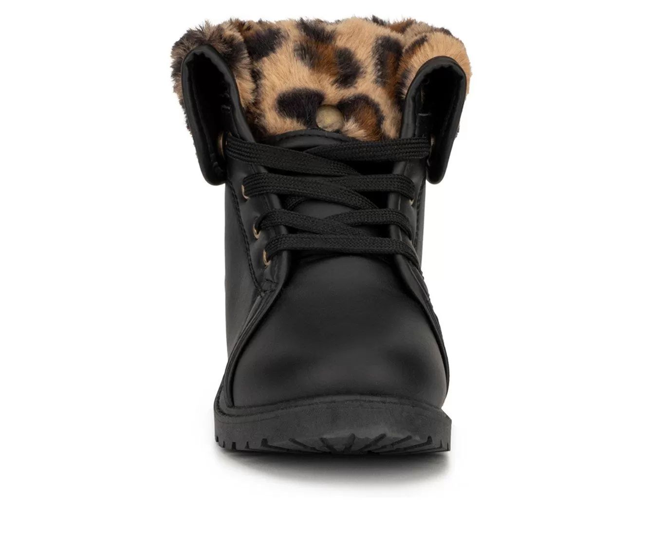 Girls' Olivia Miller Little Kid & Big Kid Alivia Lace-Up Boots 7 Girls' Olivia Miller Little Kid & Big Kid Alivia Lace-Up Boots - Image 5