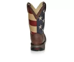 Boys' Durango Little Kid & Big Kid 8 Inch Patriotic Cowboy Boots -Boots Shop 5 2