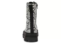 Women's New York And Company Callie Combat Boots -Boots Shop 5 396