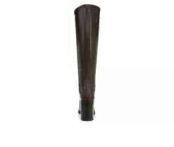 Women's Franco Sarto Rivet Tall Knee High Heeled Boots -Boots Shop 5 830